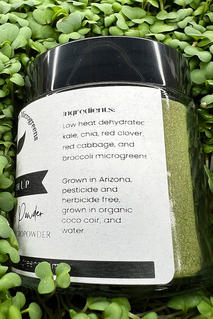 Health Up Microgreens Powder - Nutrient Rich Micropowder 4