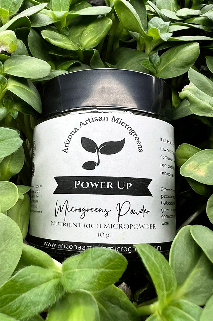 Power Up Microgreens Powder - Nutrient Rich Micropowder- 1